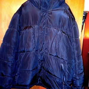 Southpole black jacket w/hood&4 pockets unisex